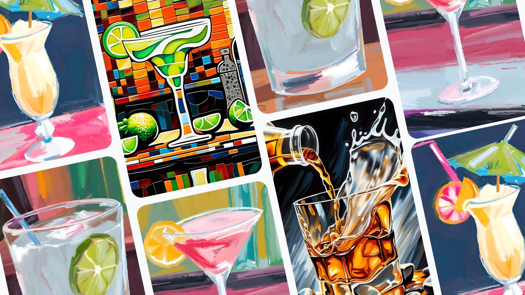 Explore Unique Cocktail & Bar Art Prints for Your Space