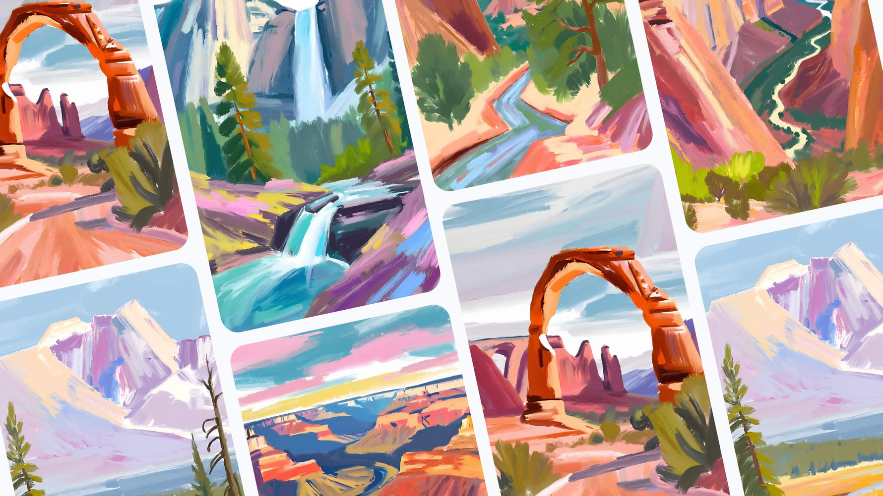 Explore the Beauty of National Park Art Prints