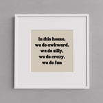 a black and white print with a quote on it